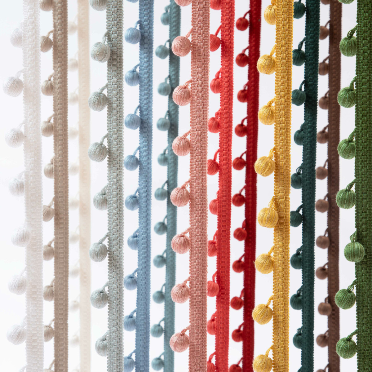 SOPHIE BEADED FRINGE - BASIL - Samuel and Sons