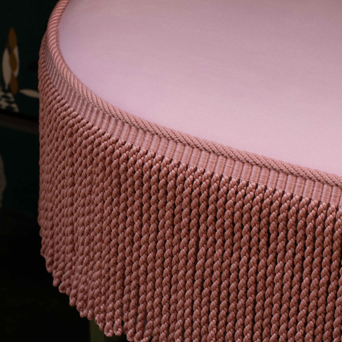 6.4 Meter Value Pack - 76mm Long LIGHT ROSE Bullion Fringe Trim