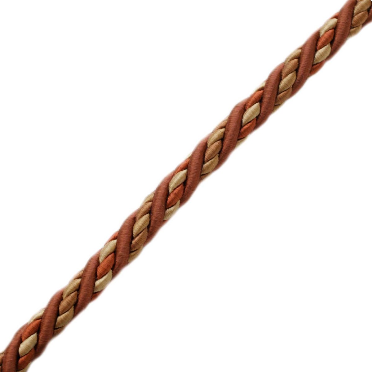 1/2 ORSAY SILK CORD - TERRA COTTA/RUST/GOLD - Samuel and Sons