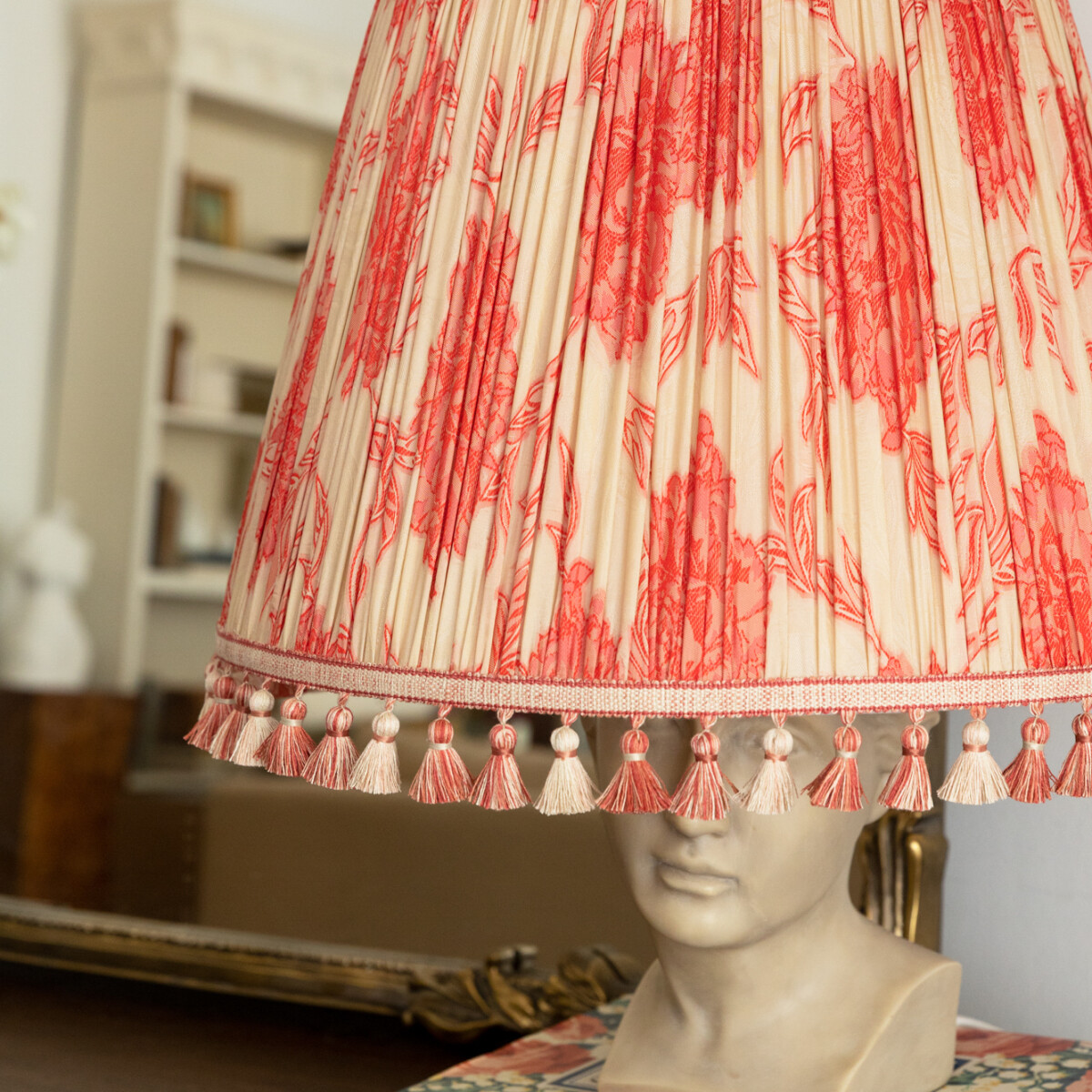 DORSET OMBRÉ TASSEL FRINGE - PORCELAIN - Samuel and Sons