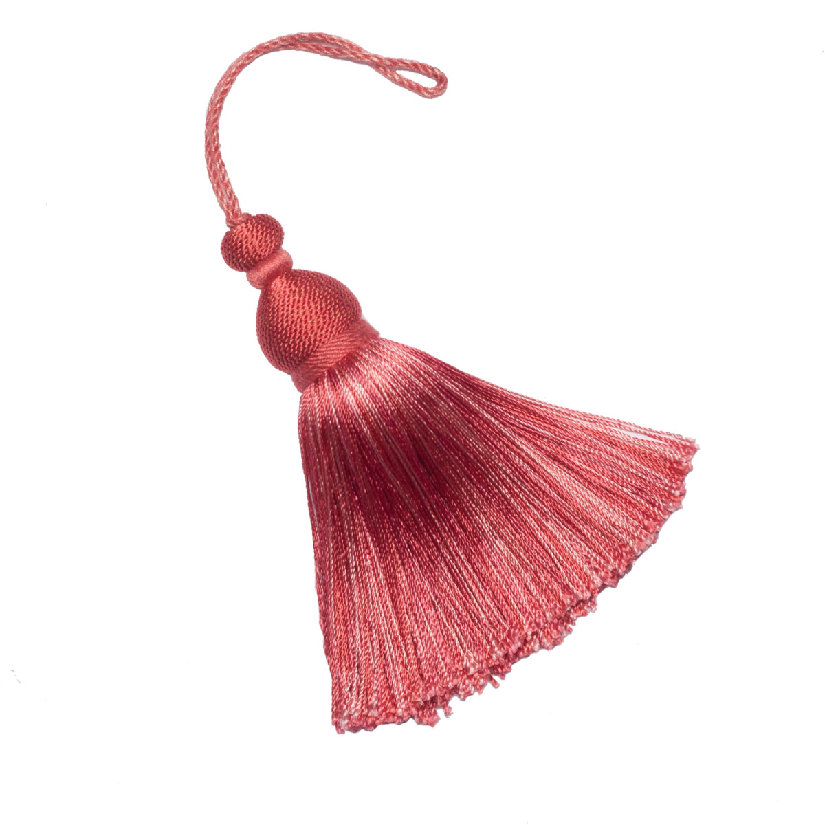 CALISTO KEY TASSEL - CORAL - Samuel and Sons