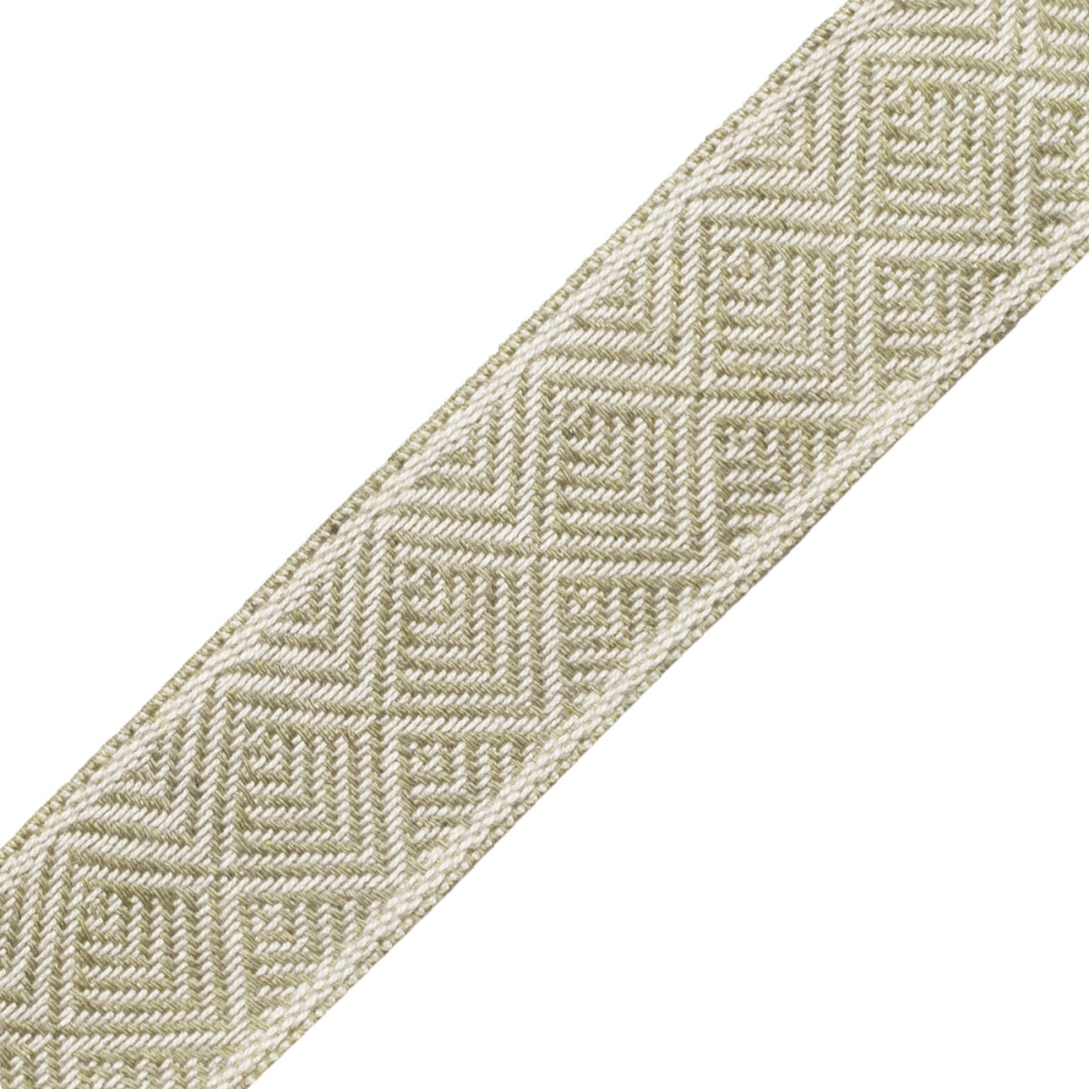 SOMERSET GEOMETRIC BORDER - WILLOW - Samuel and Sons