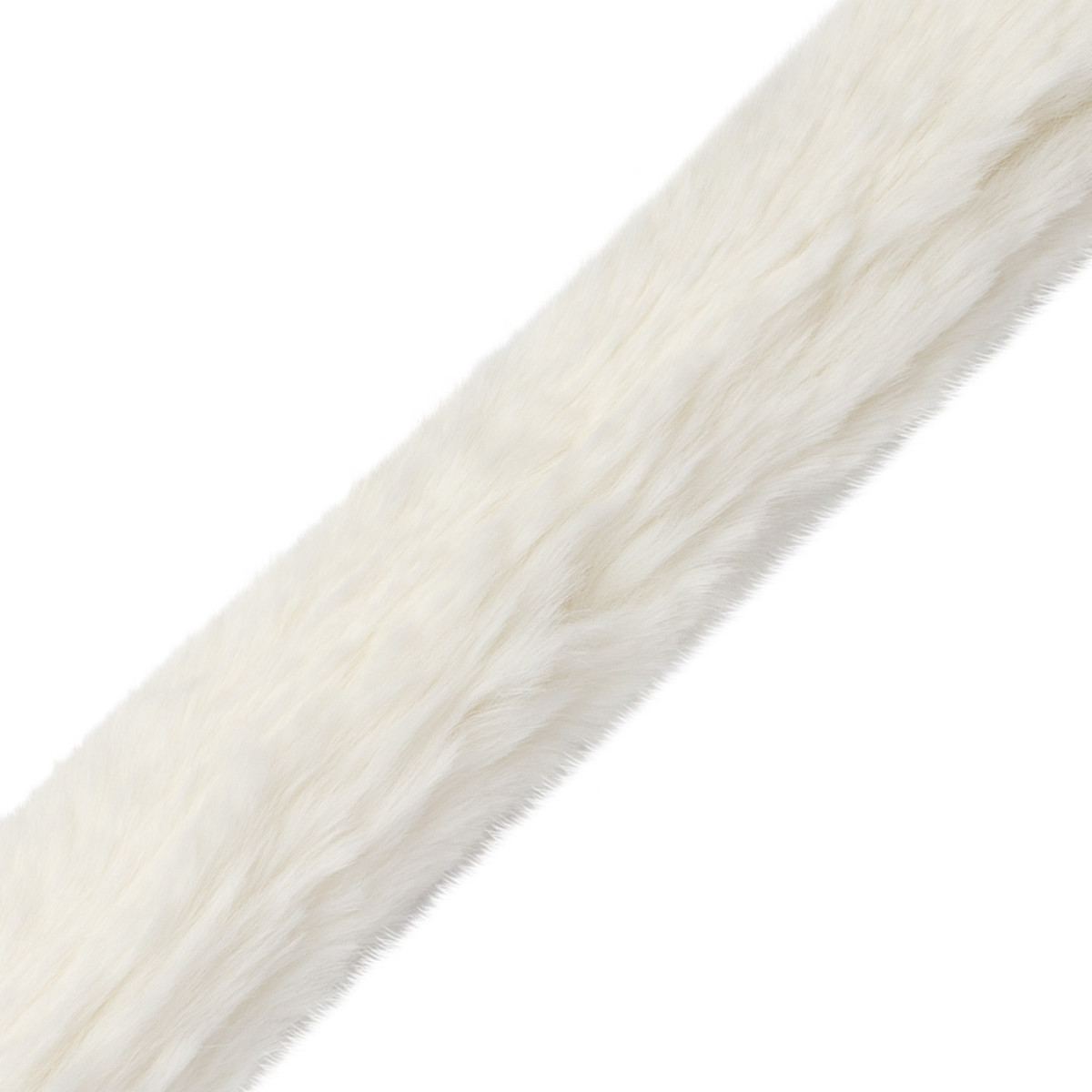 CORTINA FAUX FUR FRINGE - WINTER WHITE - Samuel and Sons
