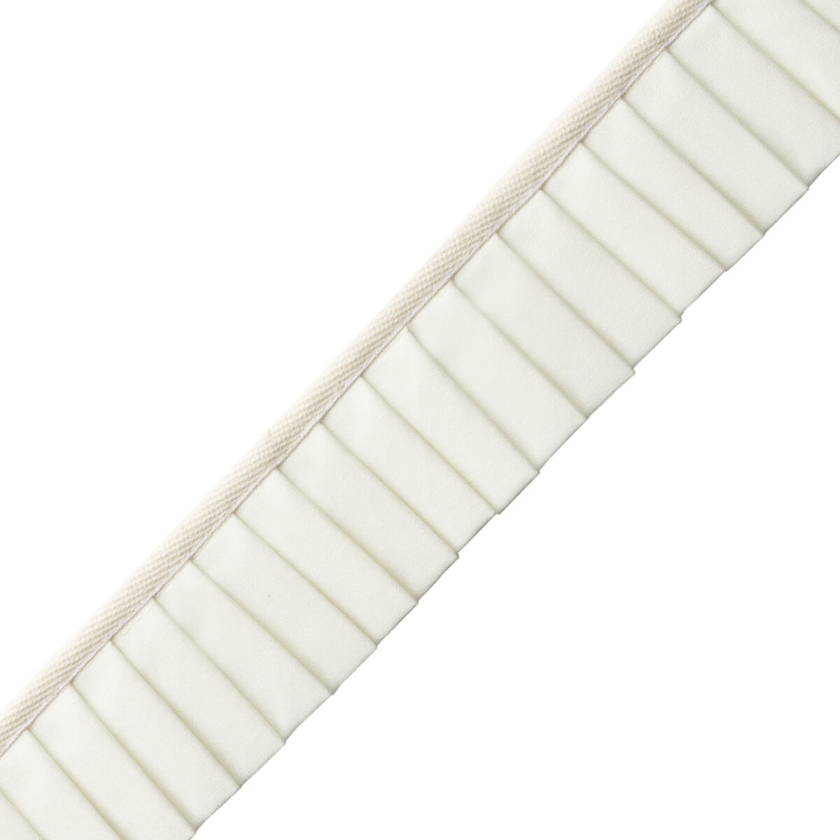 GREER PLEATED BORDER - PEARL - Samuel and Sons