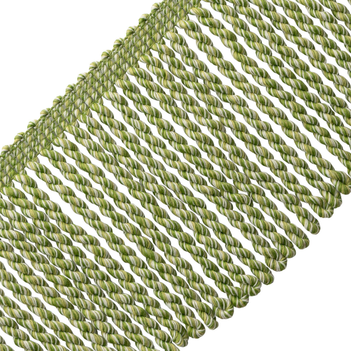 WESTPORT BULLION FRINGE - SPRING GREEN - Samuel and Sons