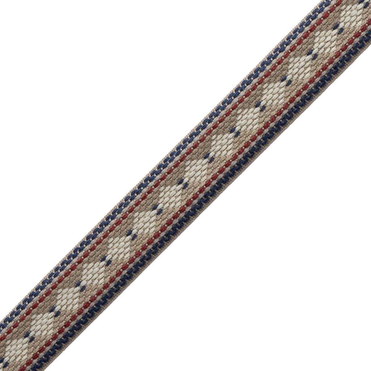 Borders様 ASHTON DIAMOND BORDER - SAVILE NAVY - Samuel and Sons