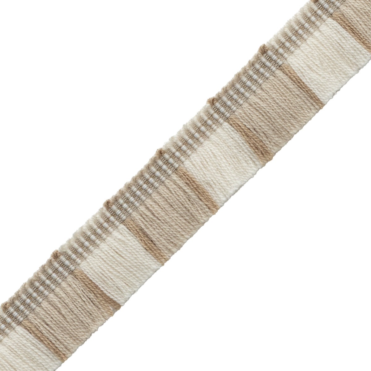 ASHTON BLOCKED FRINGE - LAMBSWOOL - Samuel and Sons
