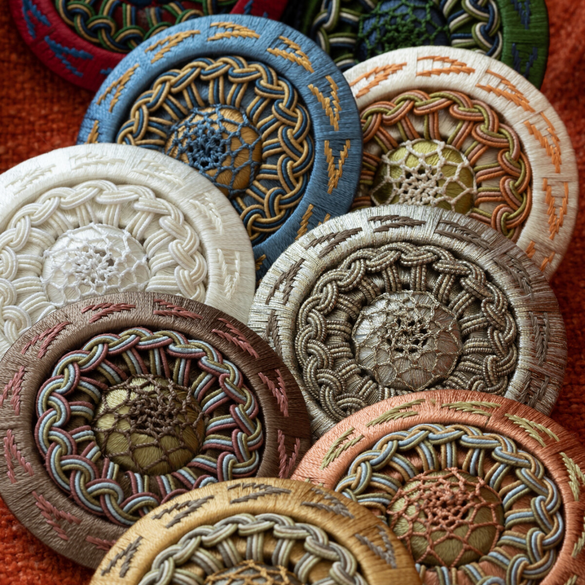 TRIANON ROSETTE - CHIFFON - Samuel and Sons