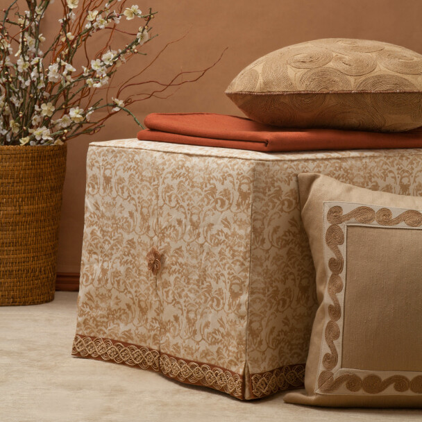 STEPPE HEATHERED CORD WITH TAPE - MOONSTONE* - Samuel and Sons