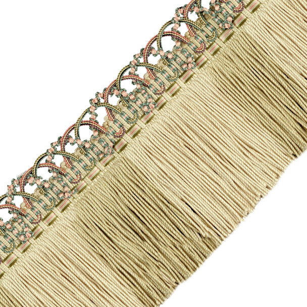 silk chainette fringe