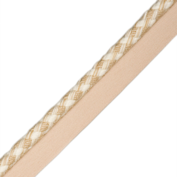 CORD WITH TAPE - 3/8" GRESHAM WOVEN CORD WITH TAPE - 03