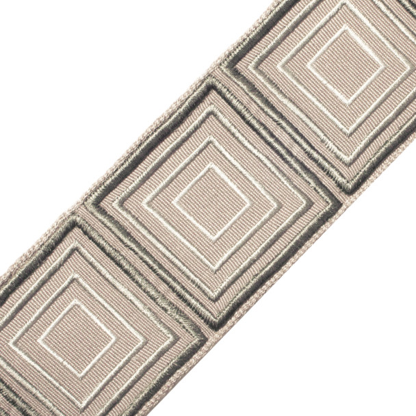 BORDERS/TAPES - 2.75" MATILDE EMBROIDERED BORDER - 14