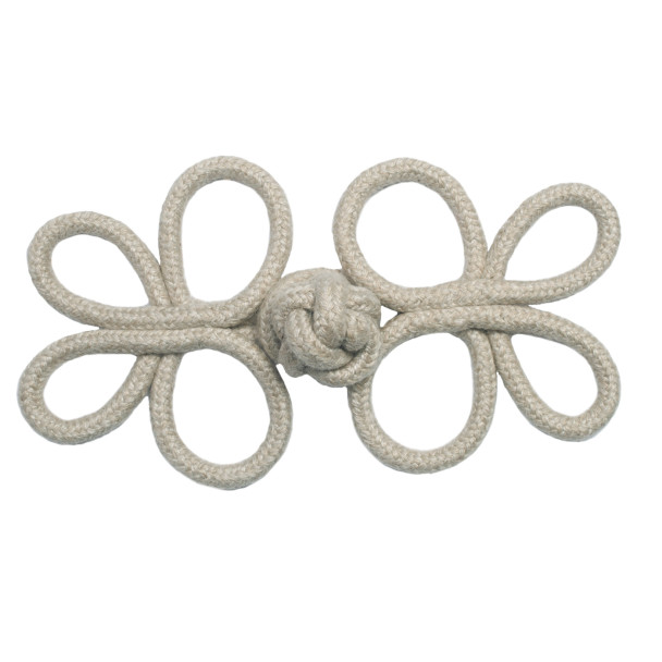 ROSETTES/TUFTS/FROGS - HARBOUR CROWN KNOT FROG - 03