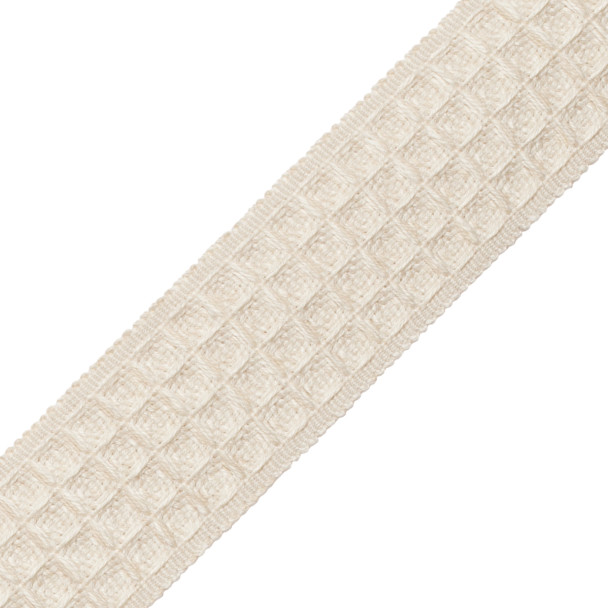 DERBY HONEYCOMB BORDER - SAND - Samuel and Sons