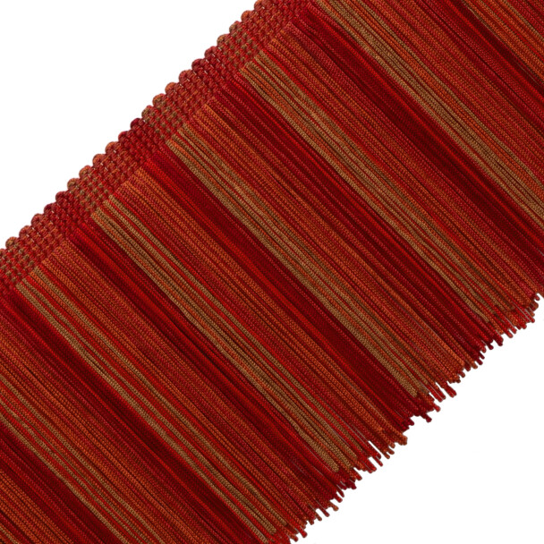 FAN EDGE/SKIRT FRINGE/CHAINETTE - BARCELONA STRIPED FRINGE - 13