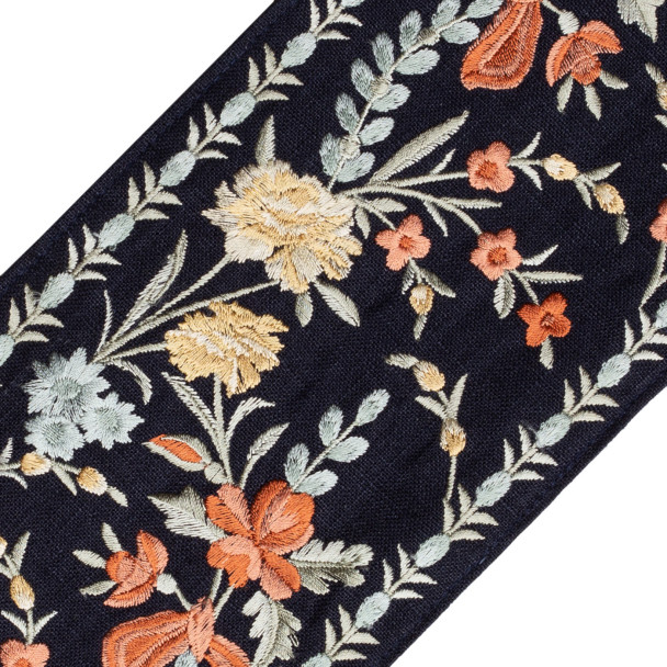 BORDERS/TAPES - ANTOINETTE EMBROIDERED BORDER - 04