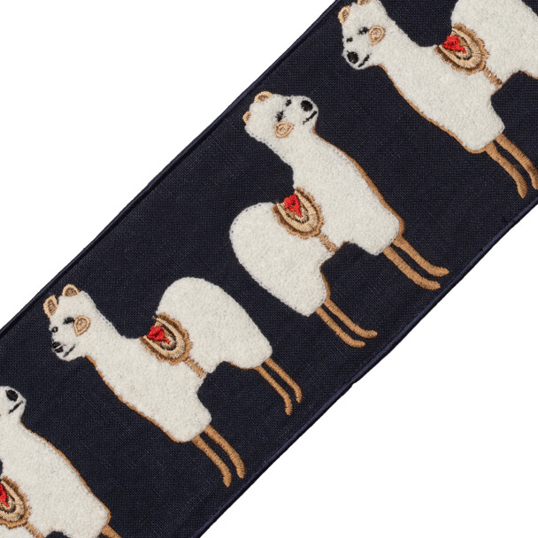 BORDERS/TAPES - LINEN LLAMA BORDER - 02