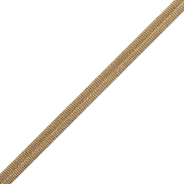 GIMPS/BRAIDS - JULIENNE METALLIC DOUBLE WELTING - 460