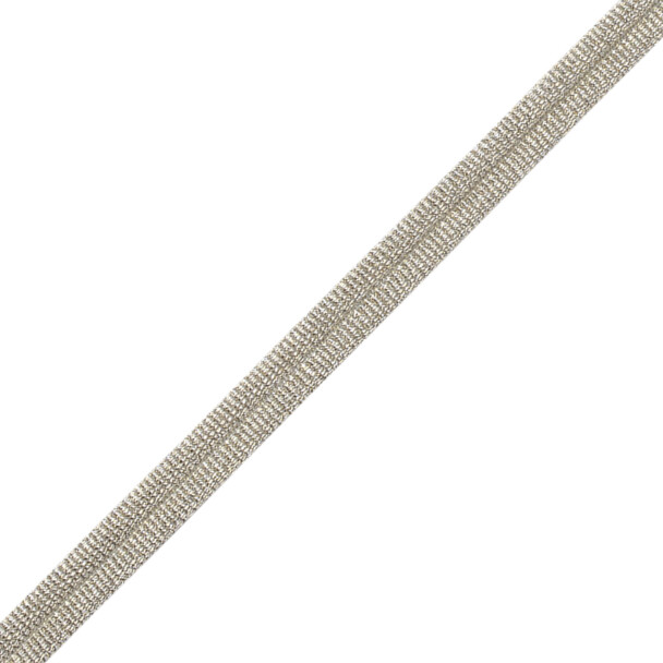 JULIENNE METALLIC DOUBLE WELTING - WHITE GOLD - Samuel and Sons