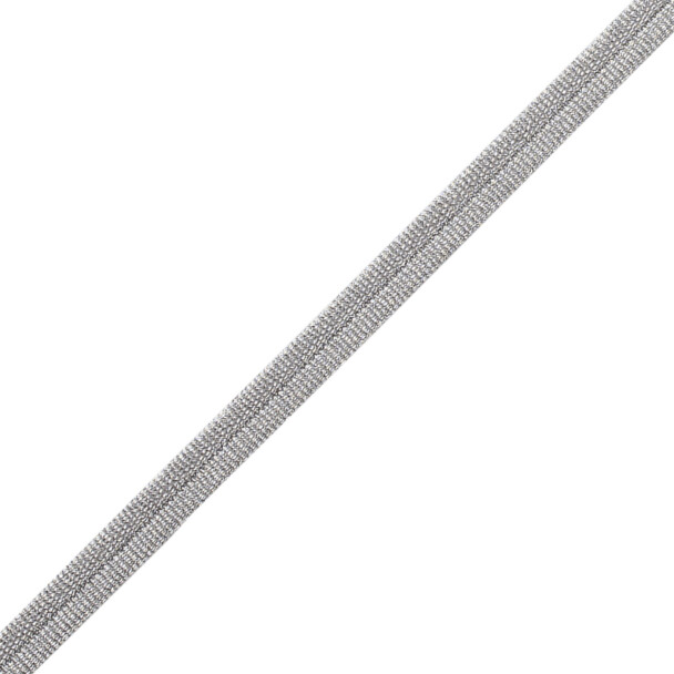 JULIENNE METALLIC DOUBLE WELTING - SILVER LEAF - Samuel and Sons