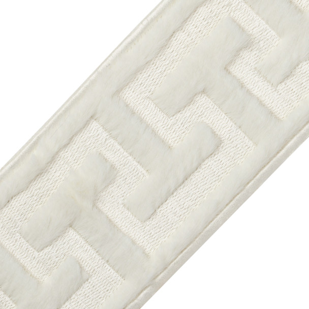 BORDERS/TAPES - CORTINA FAUX FUR EMBROIDERED BORDER - 01