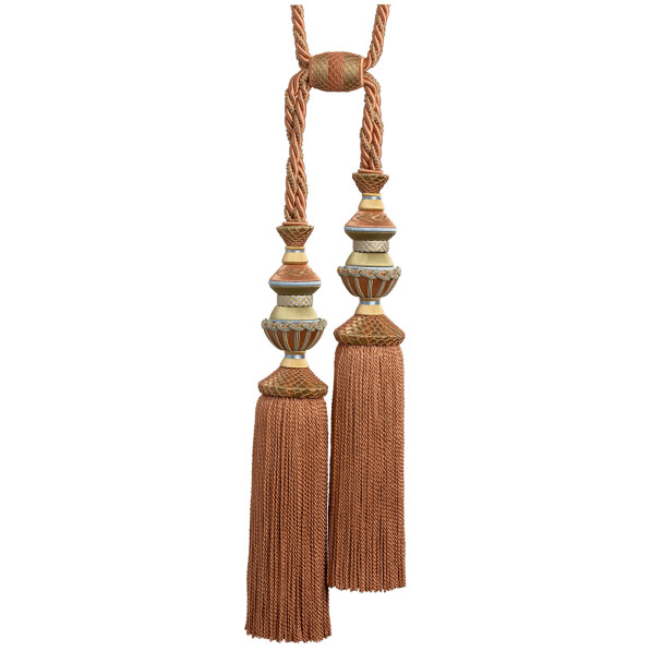 TASSEL TIEBACK - TRIANON DOUBLE TASSEL TIEBACK - 03