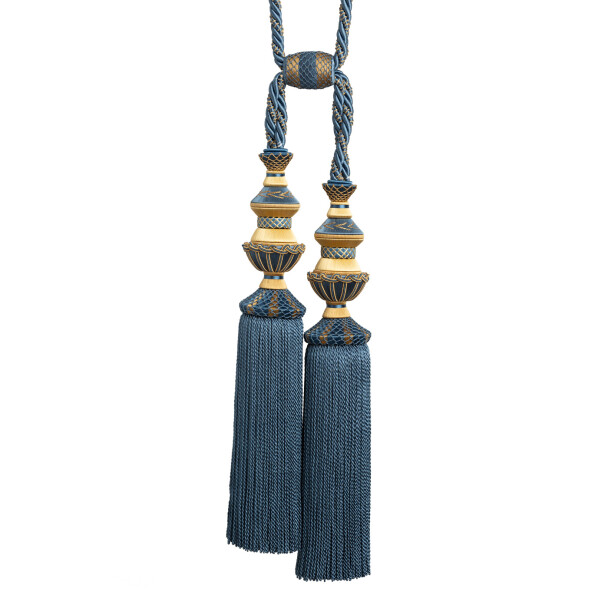 TASSEL TIEBACK - TRIANON DOUBLE TASSEL TIEBACK - 06