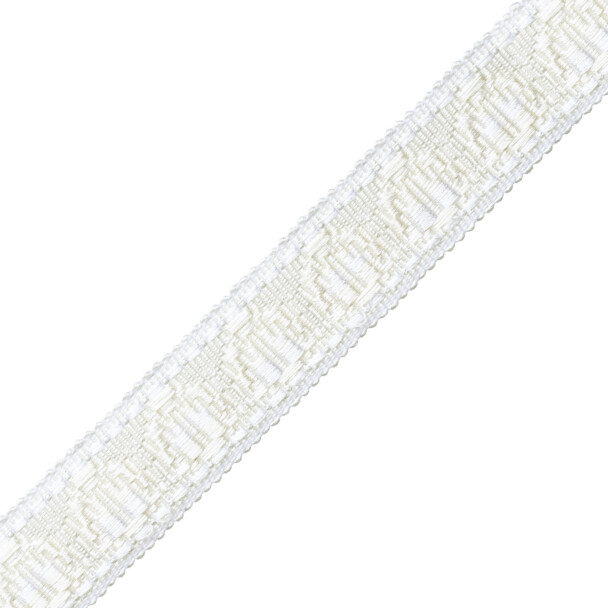 TRIANON OMBRE BORDER - PEARL - Samuel and Sons