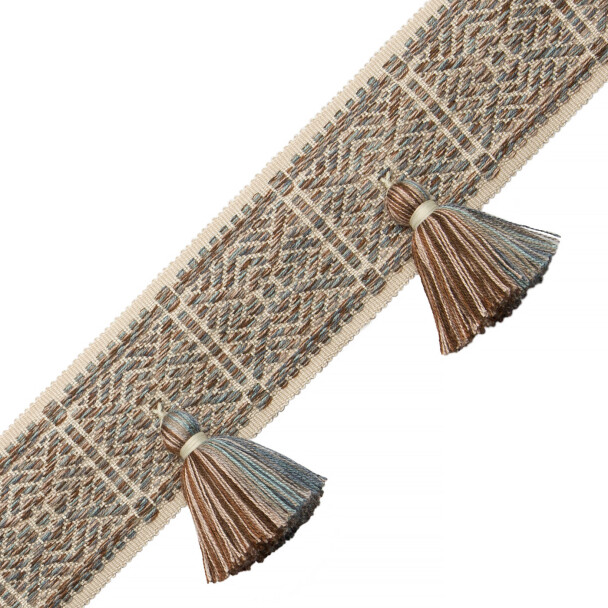 TASSEL/BALL FRINGE - TAOS TASSELED BORDER - 02