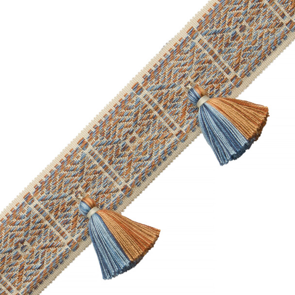 TASSEL/BALL FRINGE - TAOS TASSELED BORDER - 03