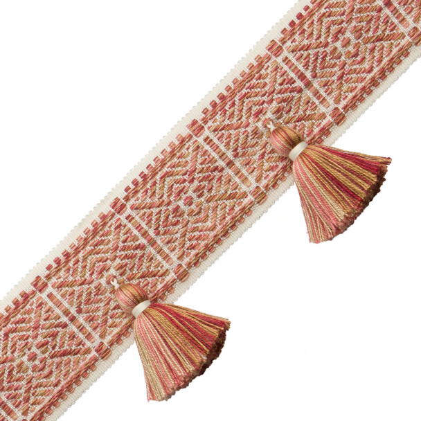 TASSEL/BALL FRINGE - TAOS TASSELED BORDER - 04