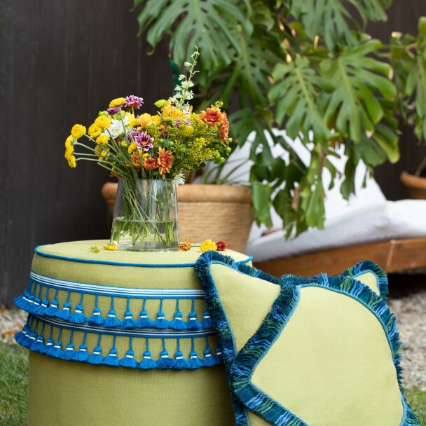 OCEANSIDE TASSEL FRINGE - SAND - Samuel and Sons