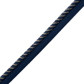 ASHTON BORDER - SAVILE NAVY - Samuel and Sons
